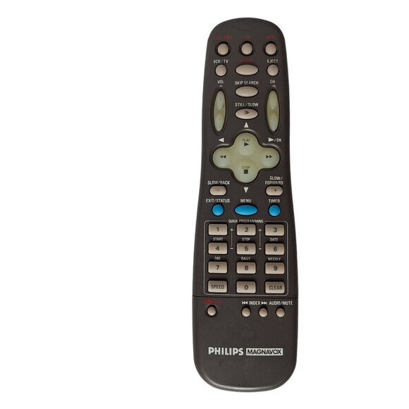 Genuine Philips Magnavox TV VCR Remote Control UR52EC1202 Tested Works - Picture 1 of 3